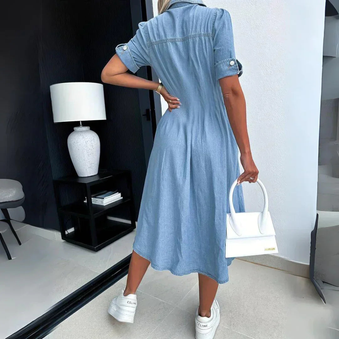 Elora Denim Dress