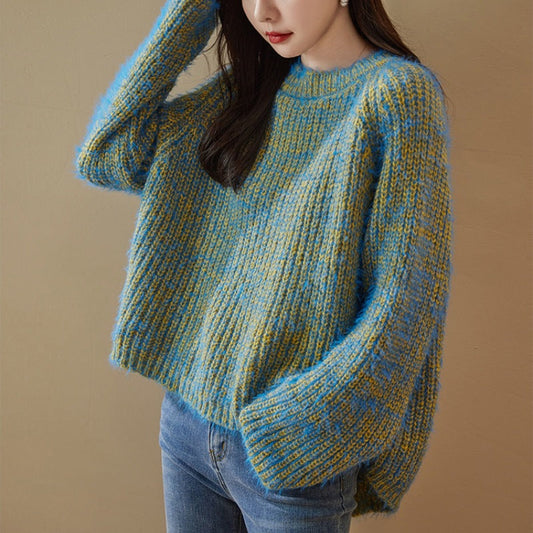 Brooklyn Oversize Renkli Kazak